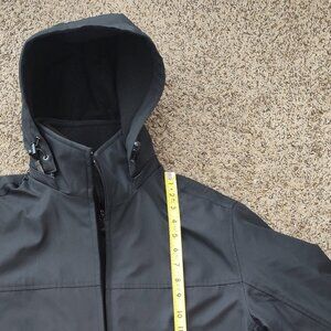 Weatherproof Jacket Brand 3 in 1 Water Resistant Black Men's S/CH